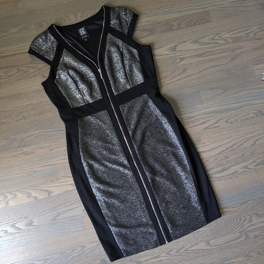 Stunning JAX Metallic Dress! 🍸